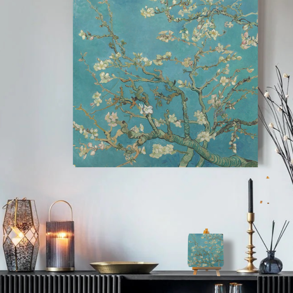 Kunsttegeltje Amandelbloesem