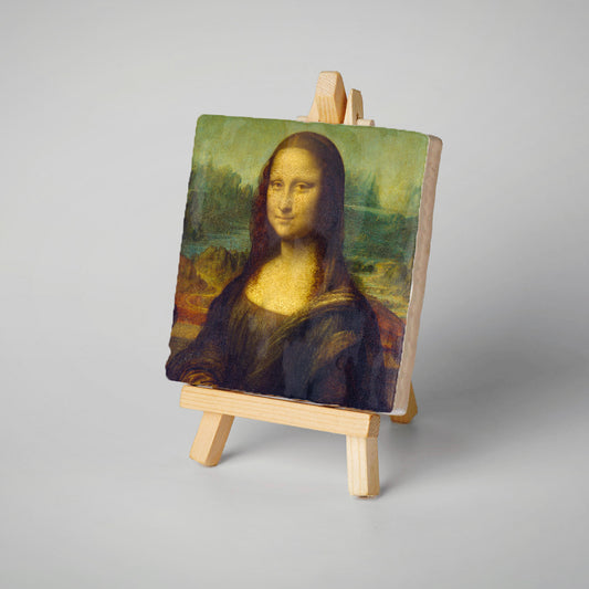 Kunsttegeltje Mona Lisa