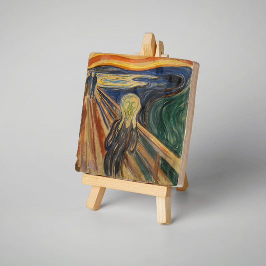 Kunsttegeltje De Schreeuw