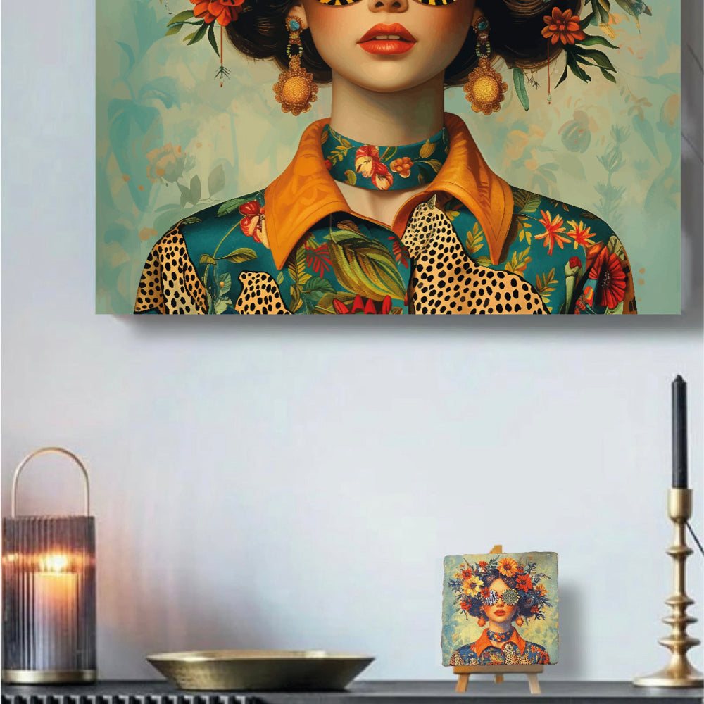Kunsttegeltje Miss Match