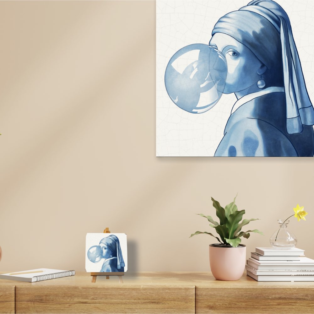 Kunsttegeltje Hidden Pearls - Mens & Palma