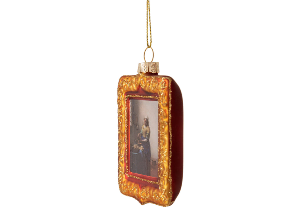 Kunsttegeltjes Kerstballen – 4 stuks- Klassiek