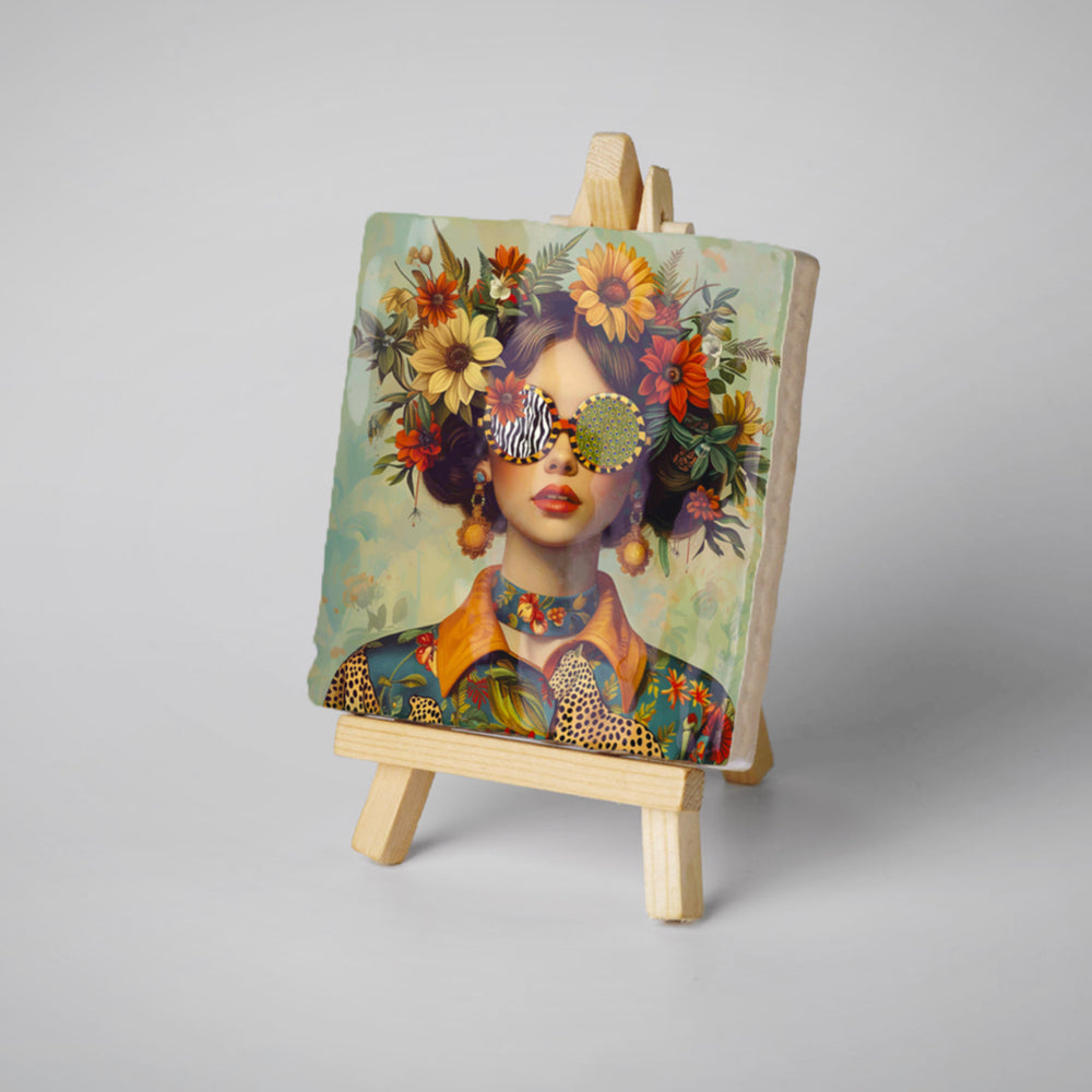 Kunsttegeltje Miss Match