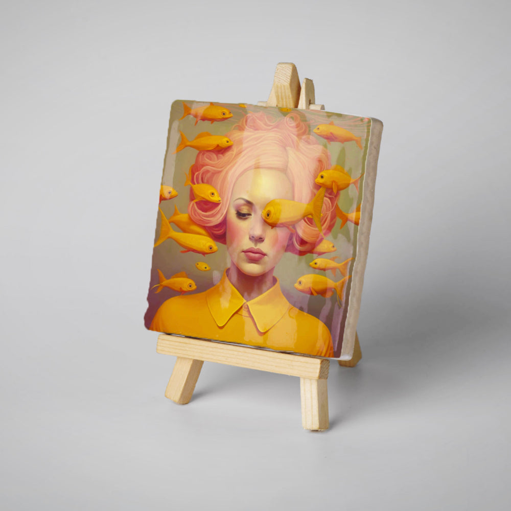 Kunsttegeltje Orange