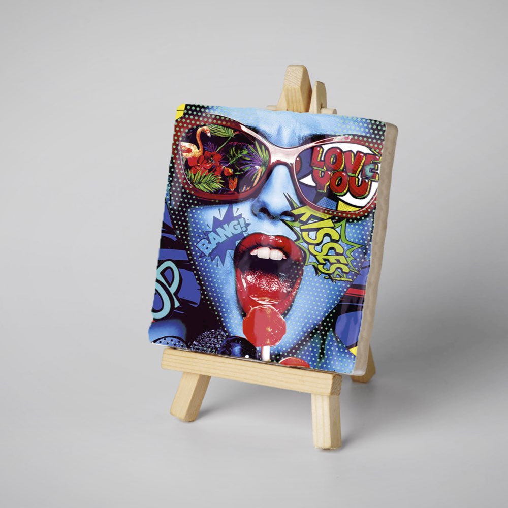 Kunsttegeltje Lollypop