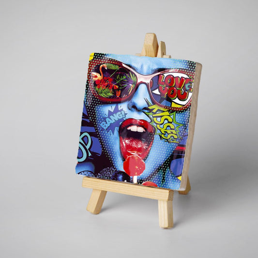 Kunsttegeltje Lollypop